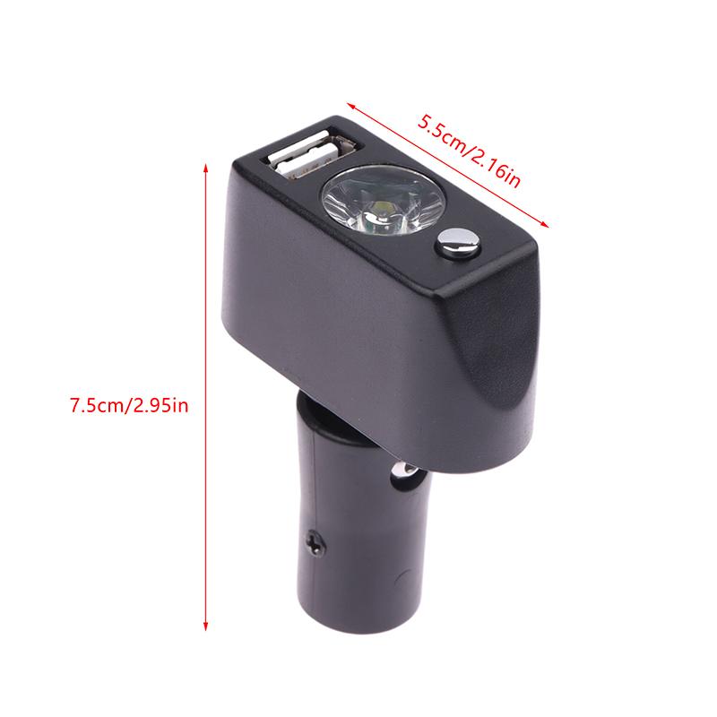 Electric Wheelchair Light Hands Adjustable Angle High Brightness 3 Pin Xlr Head Wheelchair Lighting Controller For Night