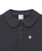 BAUF Round Collar T-Shirt [Dot Charcoal]