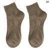 Materiál Zesílené punčochy na podzim a zimu Čistá bavlna jednobarevná ponožka