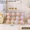 2PC Blind Box Storage Display Stand Acrylic Transparent Lego Hand-made Decoration Display Cabinet  Dust-proof Display Box