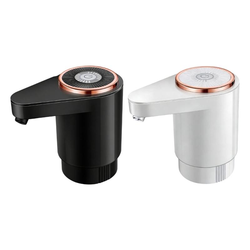 Rechargeable Water Dispenser Pump Quiet Portable Water Bottle Pump Automatic Drainage Machine for Camping Travel
