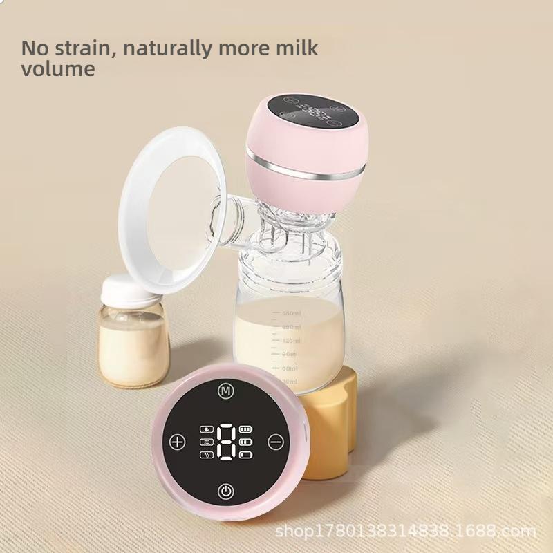 Electric Breast Pump Portable Milking Breast Pump Fully Automatic Silent All-in-One Automatic