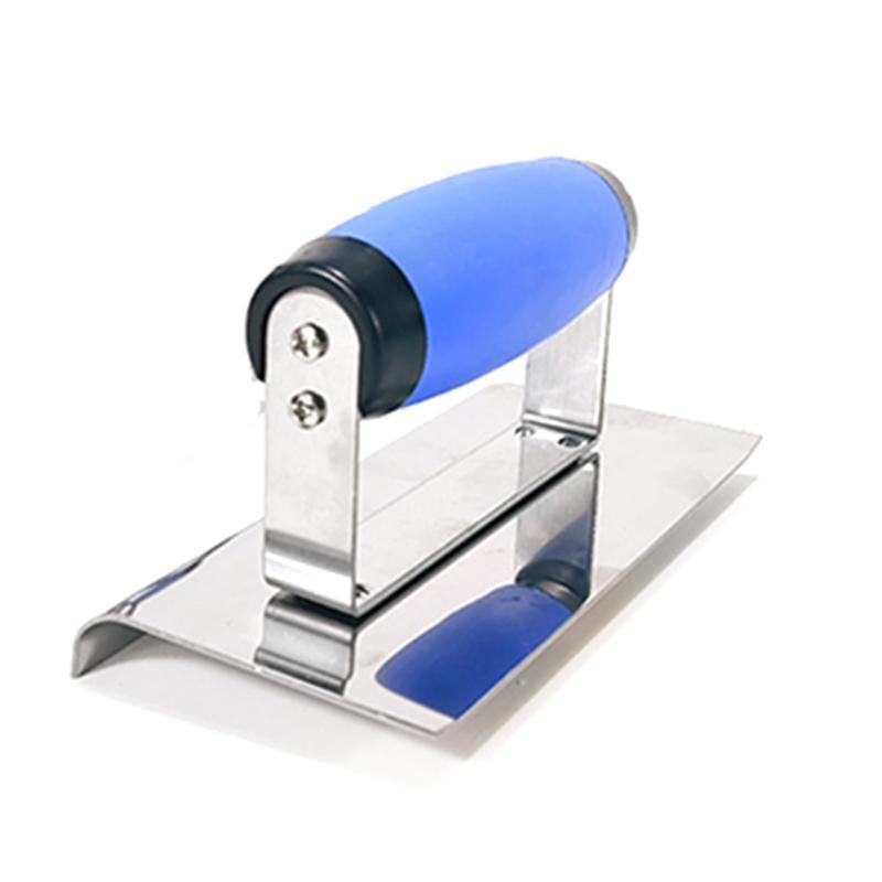 

ABMH-Hand Concrete Tools Stainless Steel With Soft Grip Plaster Cement Stucco Construction Tool