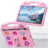 DIY Cartoon Tablet Case With Handheld Stand Galaxy Tab S9 FE S10 A8 Shockproof Creative Adjustable Strap