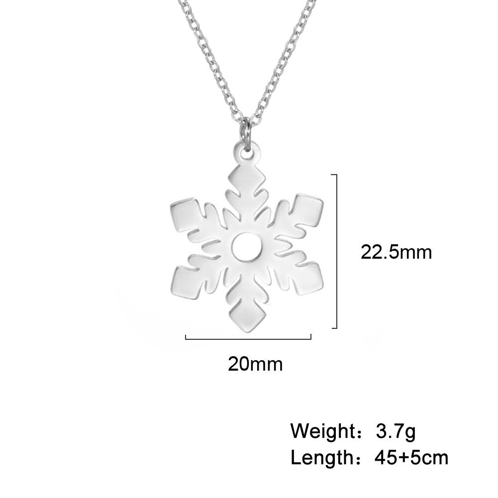 My Shape Lightning Necklaces For Women Tooth Mountain Heart Stainless Steel Necklace Choker Fashion Jewelry Gifts For Girlfriend