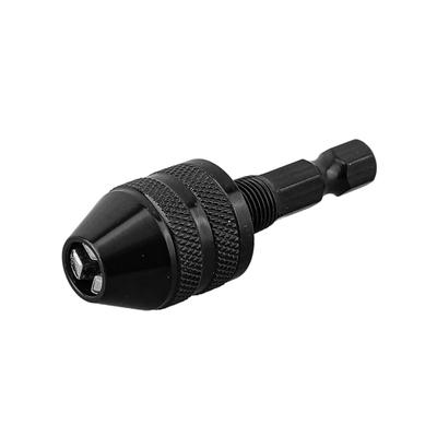 1pc Keyless Chuck Conversion 1/4 Inch Hex Shank Adapter Drill Bit Quick Change Driver Electric Drill Power Tool Accessories