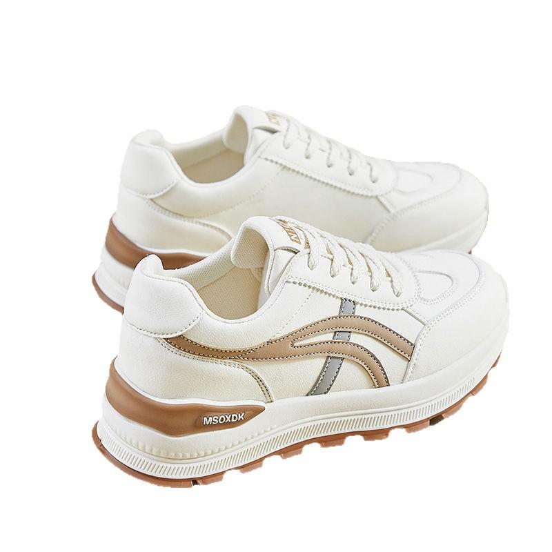 Sneaker Damen Frühjahr 2025 neue vielseitige dicksohlige leichte Laufschuhe weichsohlige Damen Freizeitschuhe Kinder