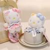 Hello Kitty Plüschpuppe Schlüsselanhänger – Niedliche Katze Schulranzen Anhänger
