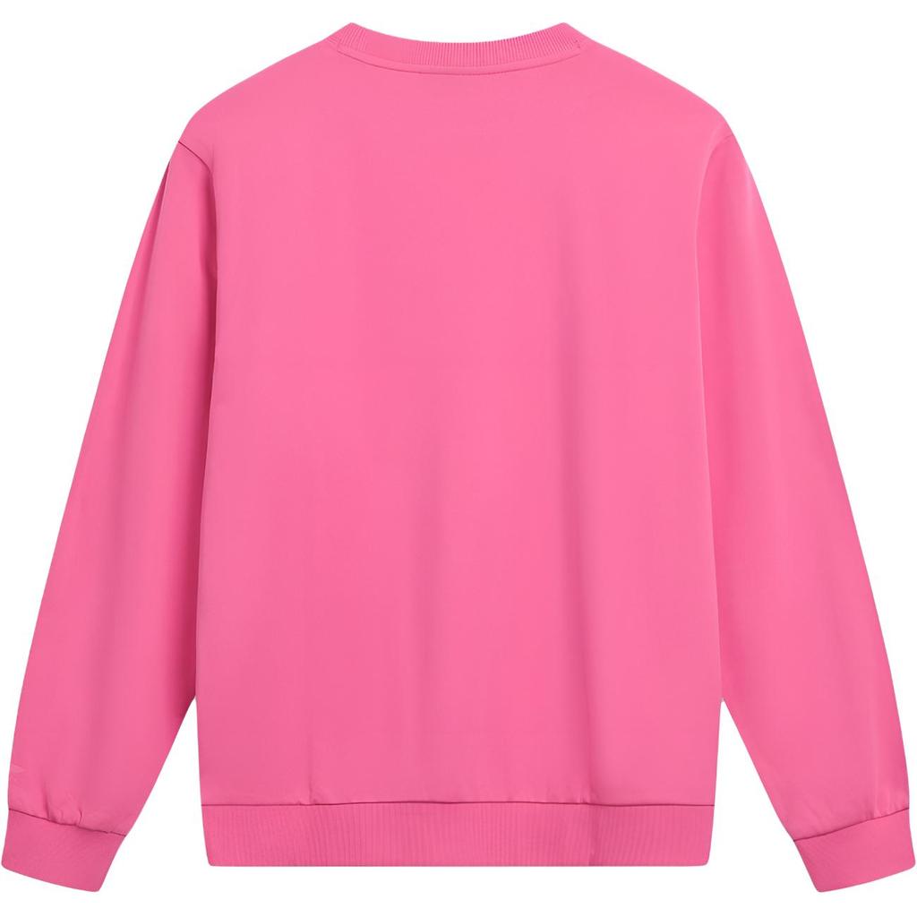 Li Ning Sports Lifestyle Series Loose Fit Crew Neck Logo Sweatshirt Unisex Sweatshirt AWDVF77-9