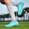 2024 Herren Fußballschuhe Große Größe Ultraleichte Fußballschuhe Jungen Sneakers Rutschfeste AG/TF Fußballschuhe Stiefeletten Unisex