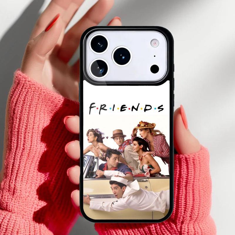 Friends TV Show Soft Phone Case for iPhone 17 16 15 14 13 Pro Max Back Cover for 12 11 Pro Coque