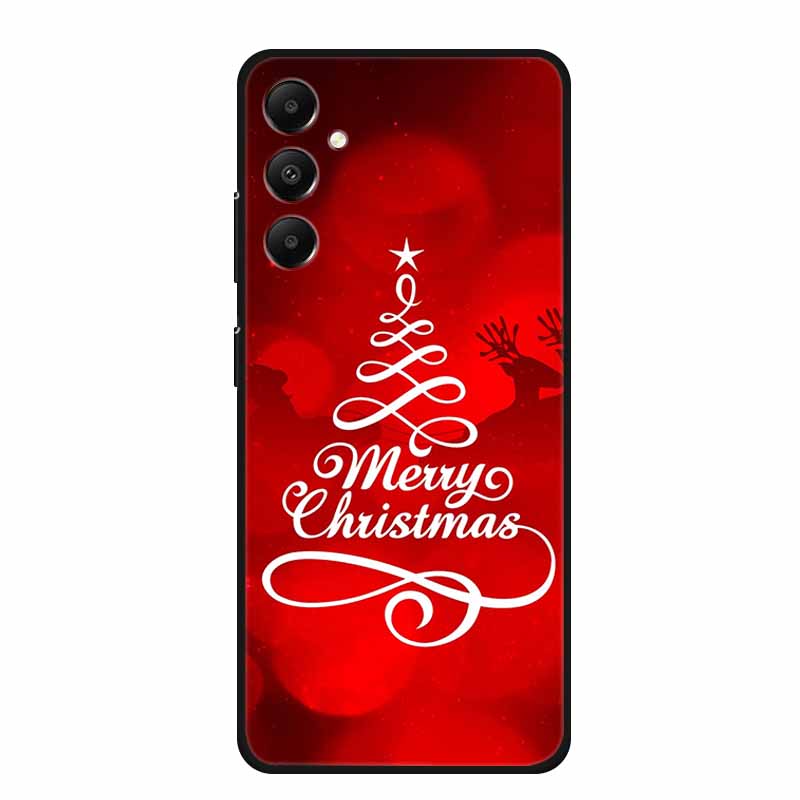 Christmas Phone Case For Samsung Galaxy A35 A 35 05 05s 15 25 55 Soft Silicone TPU Cover for Samsung A05s A05 A15 A25 A55 Case