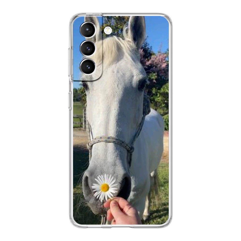 Competition Equestrian Horse Phone Case For Samsung Galaxy S25 S24 Plus S23 FE S22 S21 S20 Ultra 5G S10 S10E Soft Clear Cover
