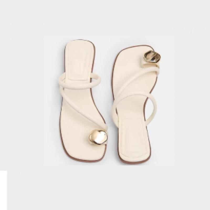 Women's Summer  New Arrival Slip-On Sandals Elegant Square Toe Open-Toe Design Synthetic Cover Upper & Rubber Sole Sandals