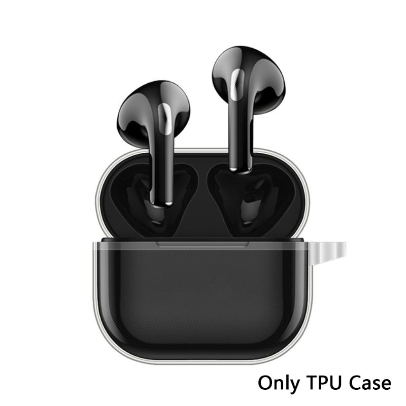 For  LP40 Pro Earphone Transparent Cover Protective for Shell Shockproof Waterproof Frame Sleeve Wear Resist Housi