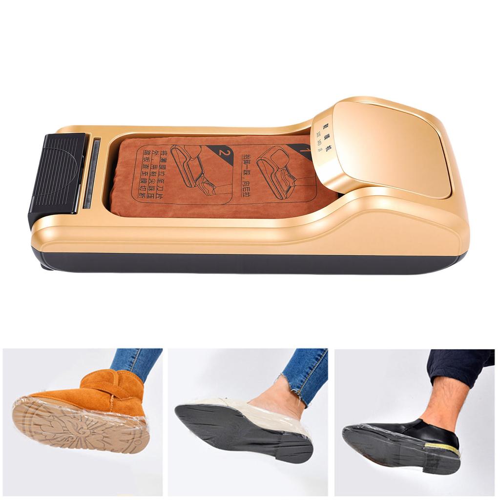 Automatic Shoe Cover Dispenser Aluminum Alloy Shoe Cover Dispenser Machine for Indoor