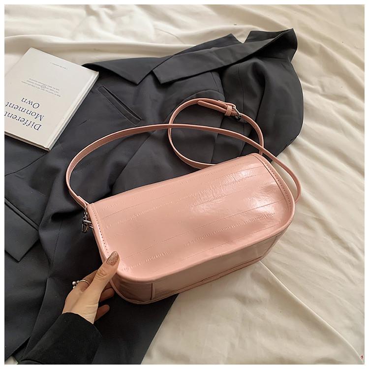 IELGY Женская модная универсальная большая вместительная серебристая сумка через плечо — фото 7