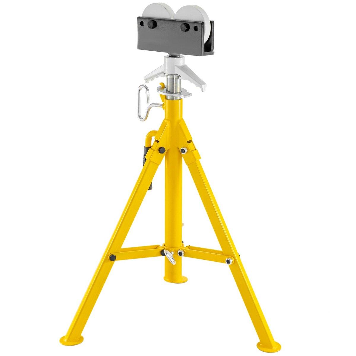 Foldable Pipe Jack Stand Height Adjustment
