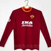 Mens Long Sleeve Retro Football Jersey Vintage Team Sportswear Soccer Fans