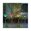 4Pcs Solar Lights Garden LED Colour Changing Diamond Solar Lights