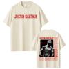 Fashion Violent Aesthetic Summer T-shirt Printed With Classic Highlights of Justin Gaethje Women And Men T-shirt