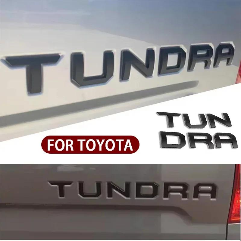 NEW 3D ABS Car Trunk Badge Letters labeling for Toyota Corolla Yaris Camry CHR Avensis Rav4 Auris Auto Accessories