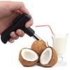 Professional Coconut Opener Tool Kit Heavy Duty Cracker Knife Shell Remover for Young Coconuts