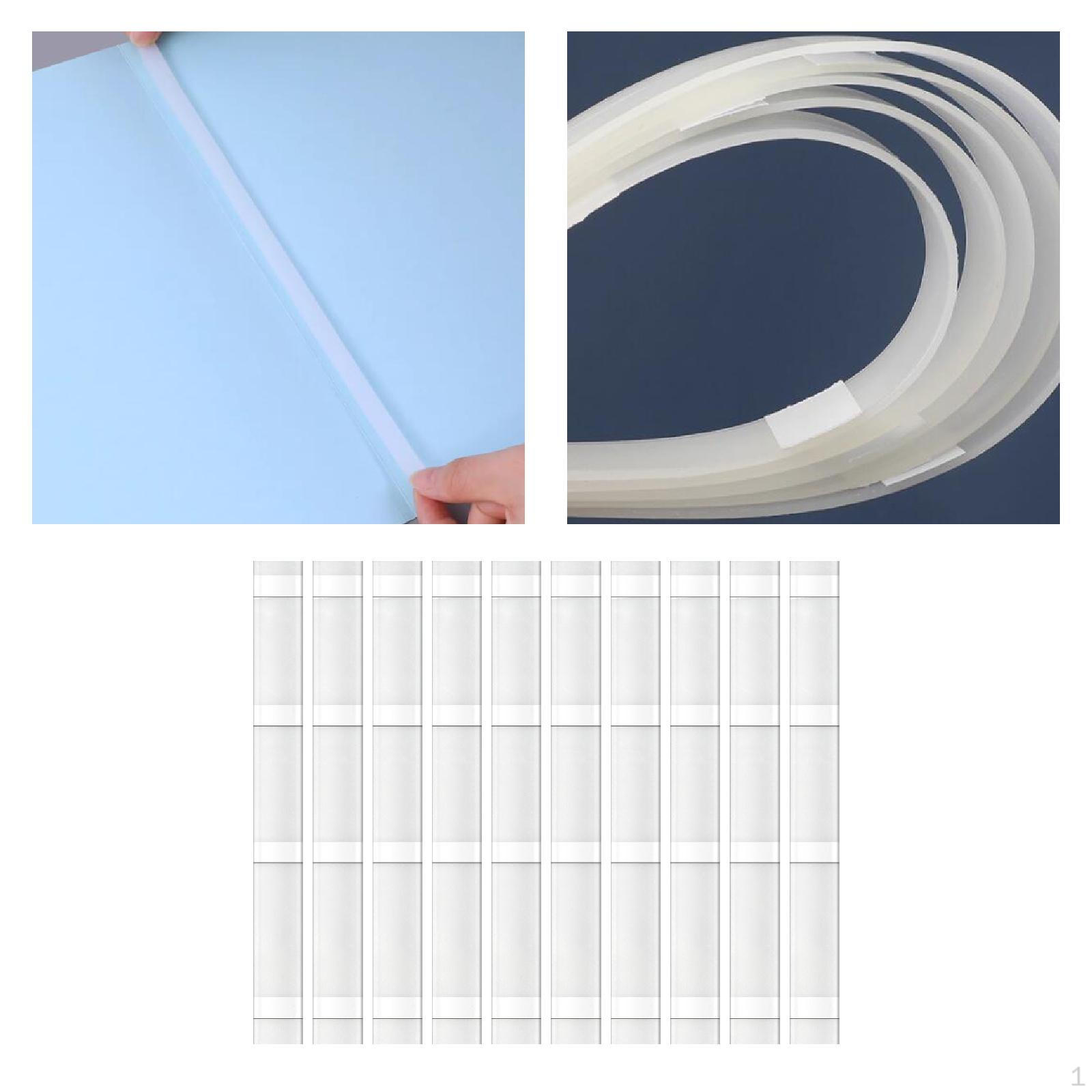 

Thermal Glue Strips Melt Adhesion Binding Machine Supplies Resin 10Pcs 28.5x2.2cm
