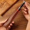 1PC Leather Pen Bag Fountain Pen Case Single Pen Pouch Sleeve Holder Pocket Protectors Pens Protection Bag Stationery