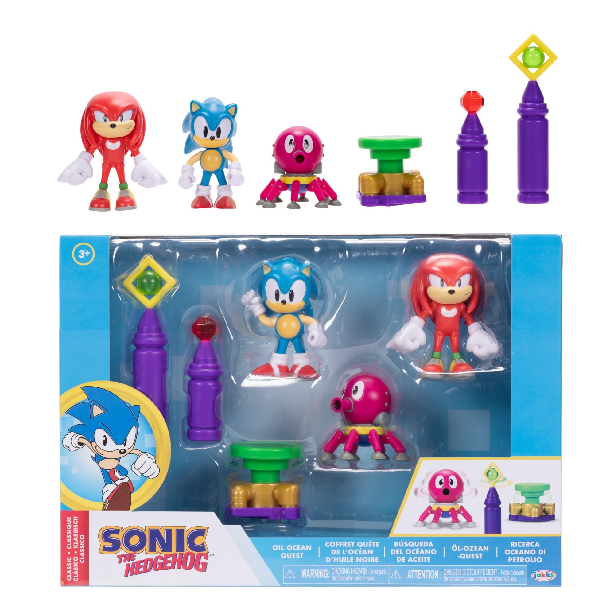 

Фигурка Соника 2,5 дюйма Диорама Нефтяной океан