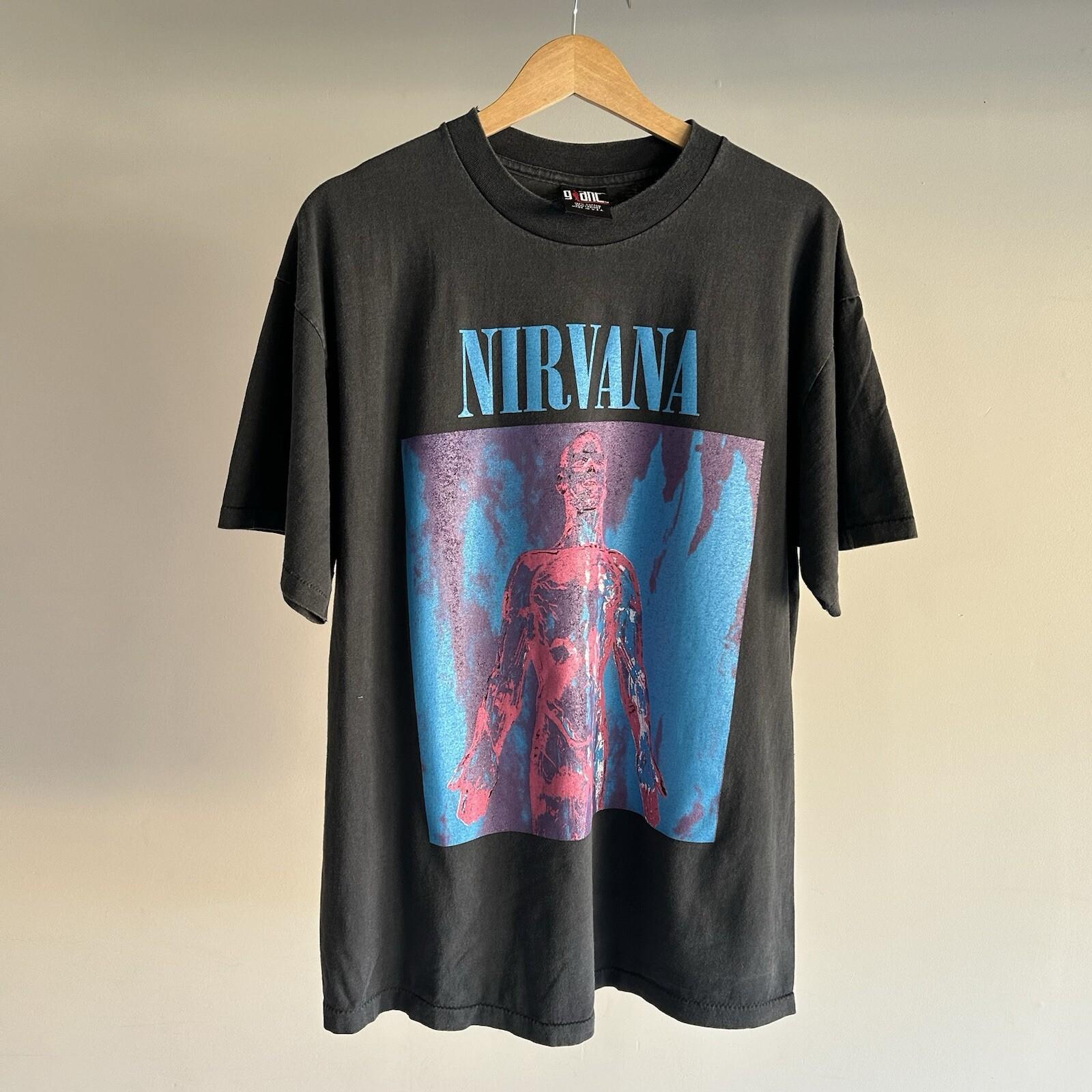 Nirvana Sliver 1993 T-shirt Size L Vintage 90s Giant Tag Single Stitch REPRINT XXL