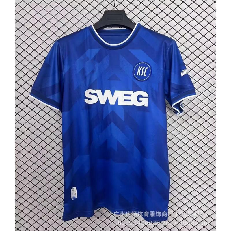 ''-'' Schalke 04 Tenerife Eintracht Frankfurt Soccer Jersey Fan Version Bundesliga Short Sleeve Football Shirt