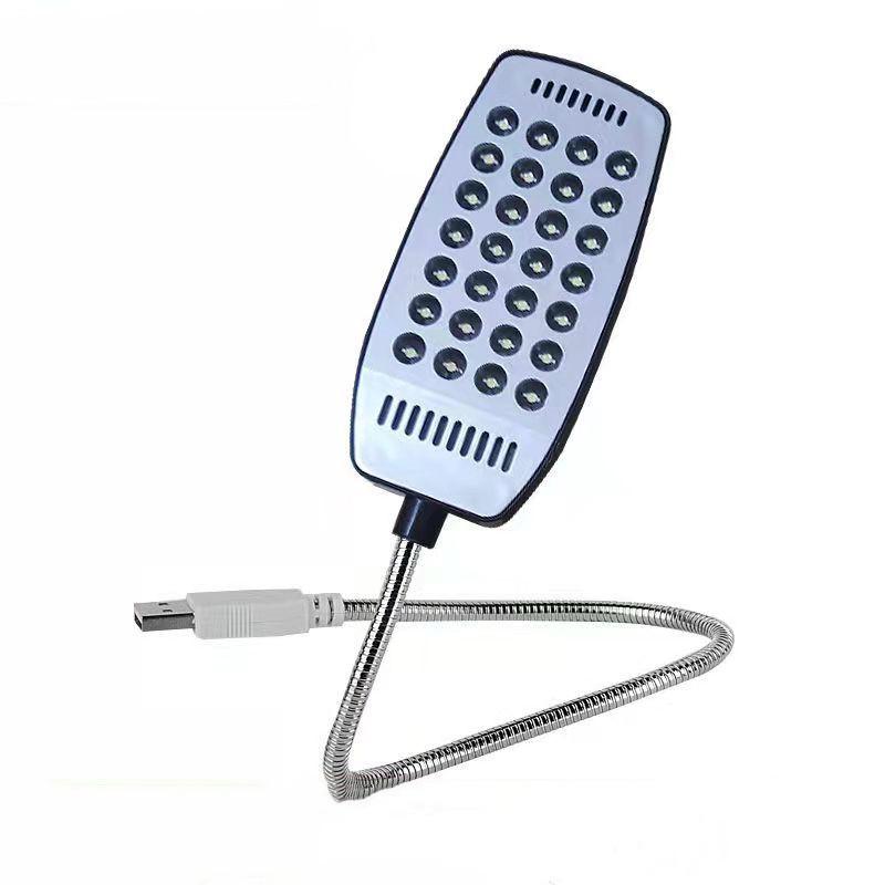 28LEDs Reading Lamp LED USB Book Light Ultra Bright Flexible 4 Colors for Laptop Notebook PC Computer 1Pcs