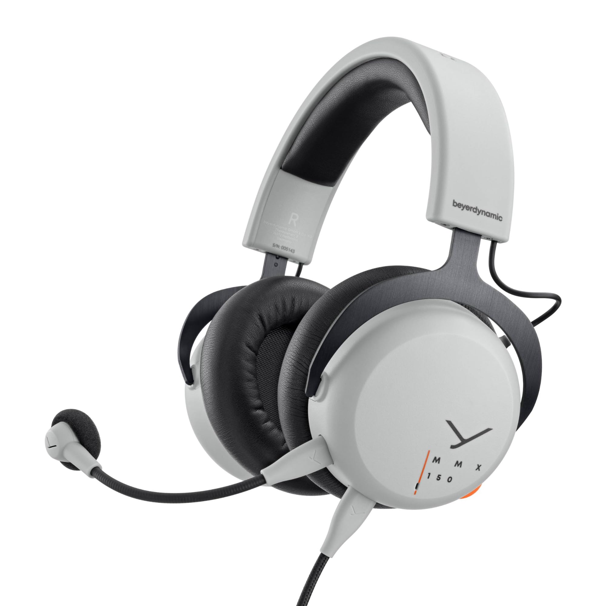 

MMX 150 Grey Gaming Comfortable for Long Play Mute Ambient Sound Compatible with Switch beyerdynamic Headset, Closed-back, Wired, USB, FPS-oriented,