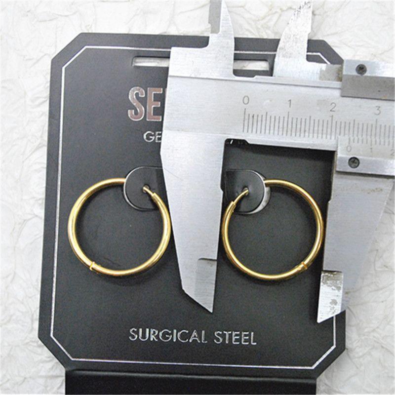Qingdao Kanila Foreign Trade Jewelry European and American Niche Surgical Steel Material Anti-Allergy Ear Piercing Daily Earrings