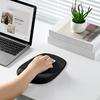 EooCoo Mouse Pad with Wrist Gel Wrist Hand Central Hollow Great for Small Wrist Pain Tendonitis Fatigue Cute For Office and Home Washable Black Rest,