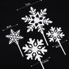Frozen Christmas Snowflake Acrylic Cake Decoration Insert
