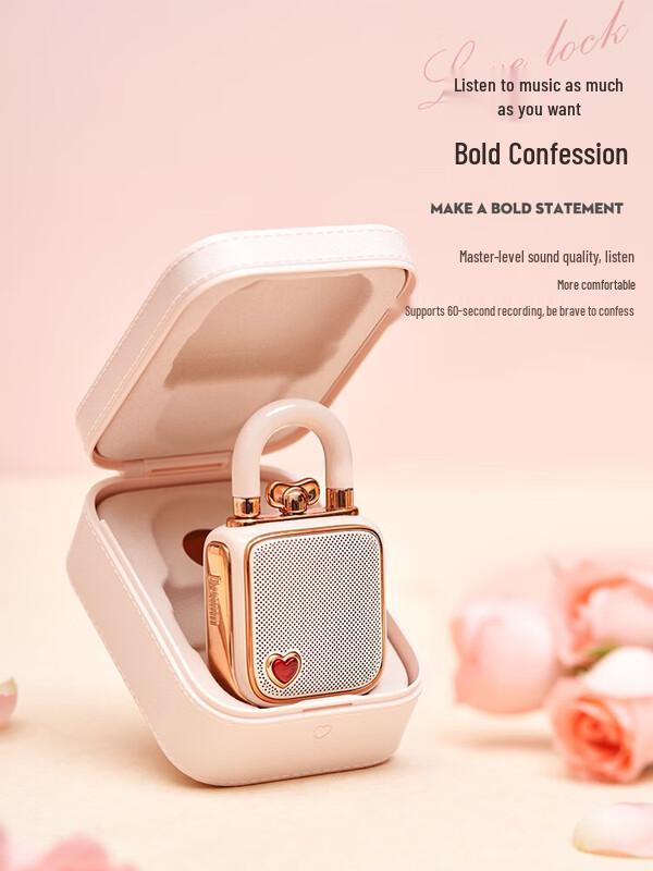 Divoom LoveLock Mini Retro Bluetooth Speaker