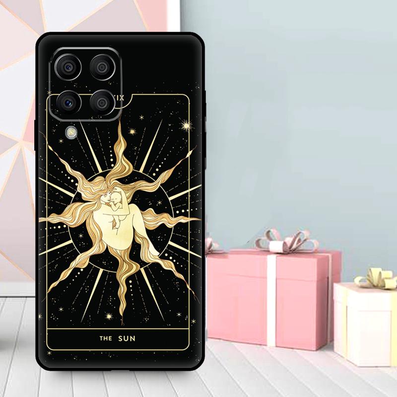 Witches moon Tarot Mystery totem Case For Samsung Galaxy M56 M52 M32 M53 M16 M11 M21 M31 M35 M12 M13 M14 M15 M36 M55 M34 M54