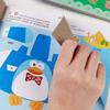 Paper Animal Handmade Origami Montessori Diy Paper-cut Book  Boys Baby Girls