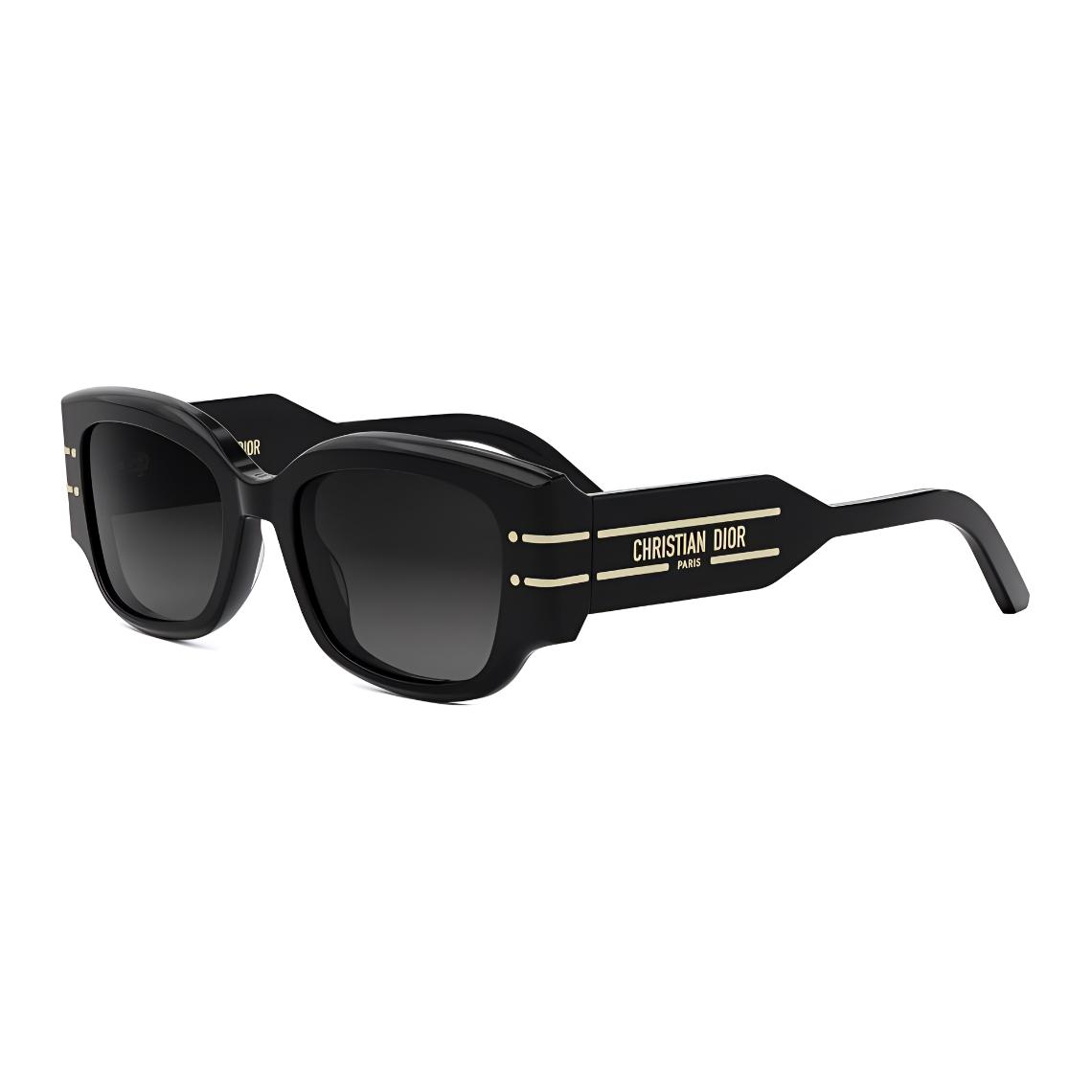 

Dior Full Frame Rectangle Sunglasses Women sunglasses Black CD40188I 52,Black