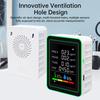 6-in-1 Kohlendioxid-Detektor Formaldehyd-Erkennung TVOC PM2.5 Temperatur Luftfeuchtigkeit CO22 Luftqualitätsmonitor
