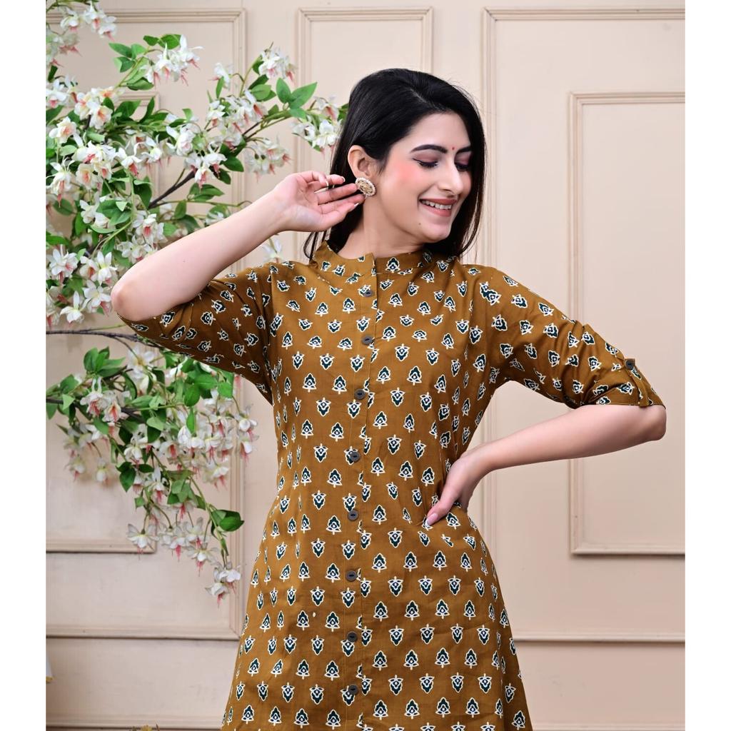 Women Bollywood Party Wear Kurta Pant Cord Set Indian Designer Top Tunic Kurti SC-2171