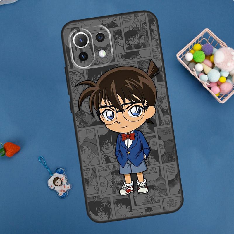 Detective Conan Case For POCO F5 X3 X5 Pro X4 F4 GT C40 M5s F3 Cover For Xiaomi 13 12 Lite 12T 11T Pro 12X