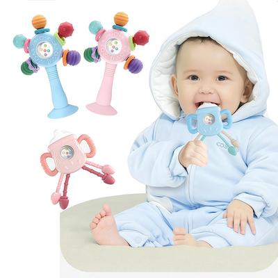 Baby Zahnungsspielzeug Set Zahnungsentlastungsspielzeug BPA Frei Niedlich Geformtes Säuglingszahnungs-Molarenspielzeug Zahnpflege Neugeborene Artikel