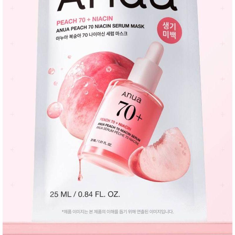 Anua Peach 70 Niacin Serum Mask