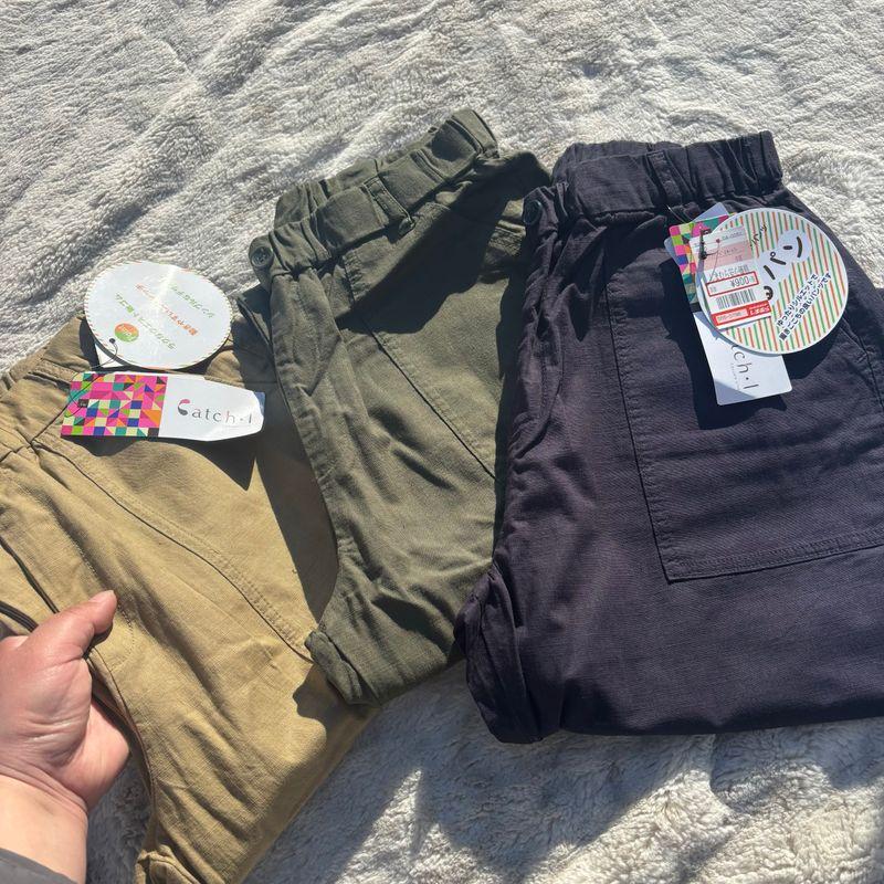 

95% Washed Pure Cotton! Japanese Single Export Women s Spring and Summer Thin Casual Pants Loose Straight-leg Ninth Pants Workwear Pants Army Green M