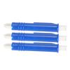 3Pcs Pet Lice Remover Flea Clip Tick Tweezers Mites Picker Tool for Dogs Cats GeneralBlue