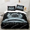 Supernatural Logo Bedding Set Duvet Cover Bed Set Quilt Cover Pillowcase Comforter King Queen Size Boys Adult Bedding Set963
