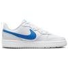 Nike Court Borough Low 2 GS BQ5448-123 White Blue Green Kids Sneakers
